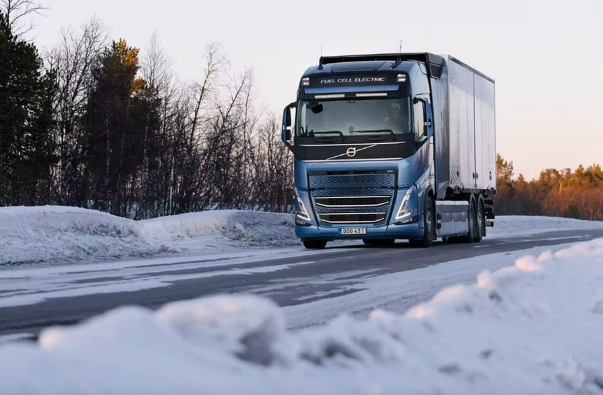VOLVO TRUCKS TESTS HYDROGEN-POWERED ELECTRIC TRUCKS ON PUBLIC ROADS